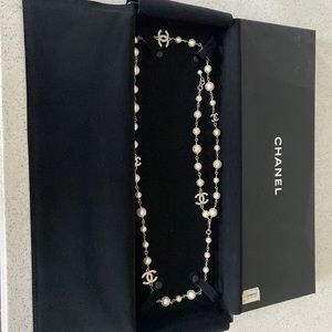 Chanel long necklace